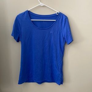 Nike dri-fit shirt blue